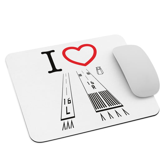 Van Nuys Airport Runways 16L / 16R - mouse pad