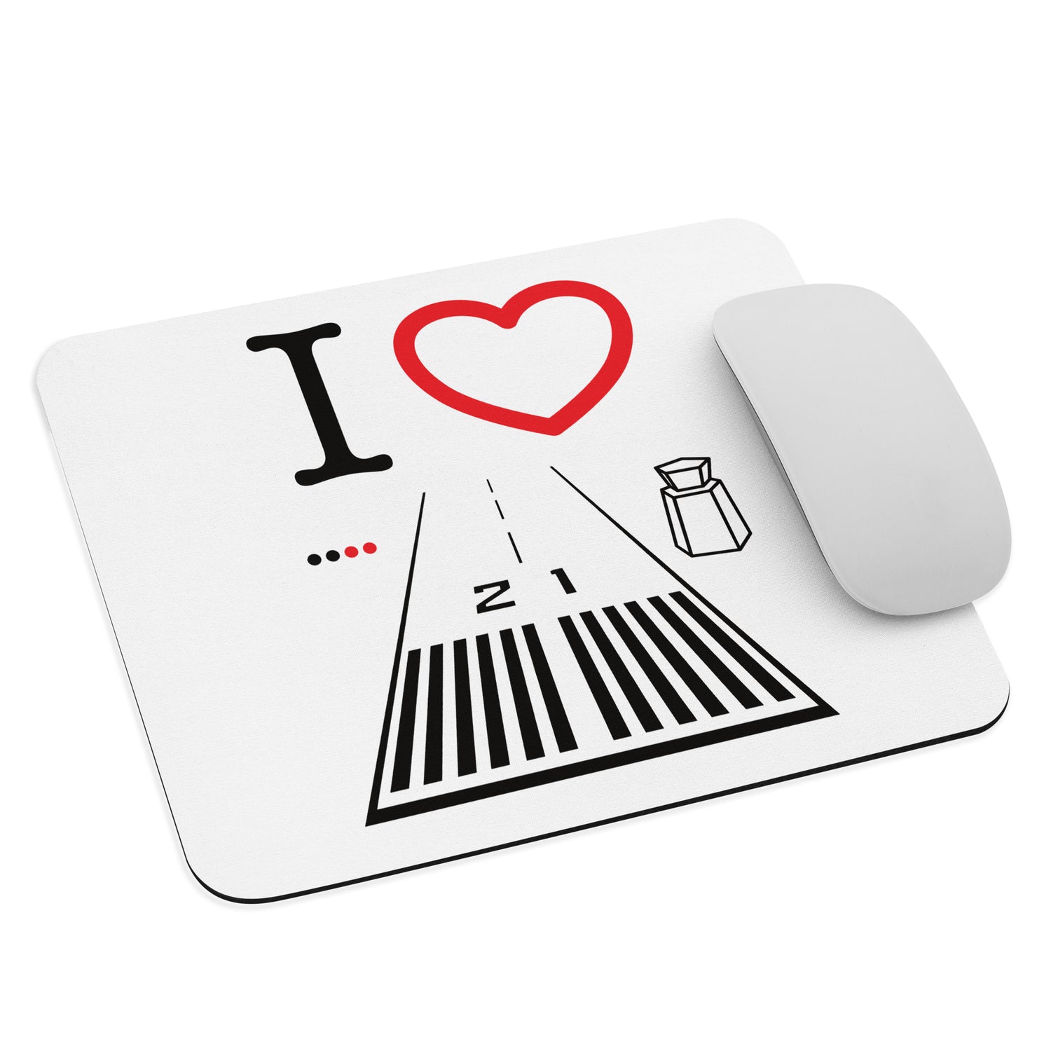 Santa Monica Airport Runway 21 - Mouse pad