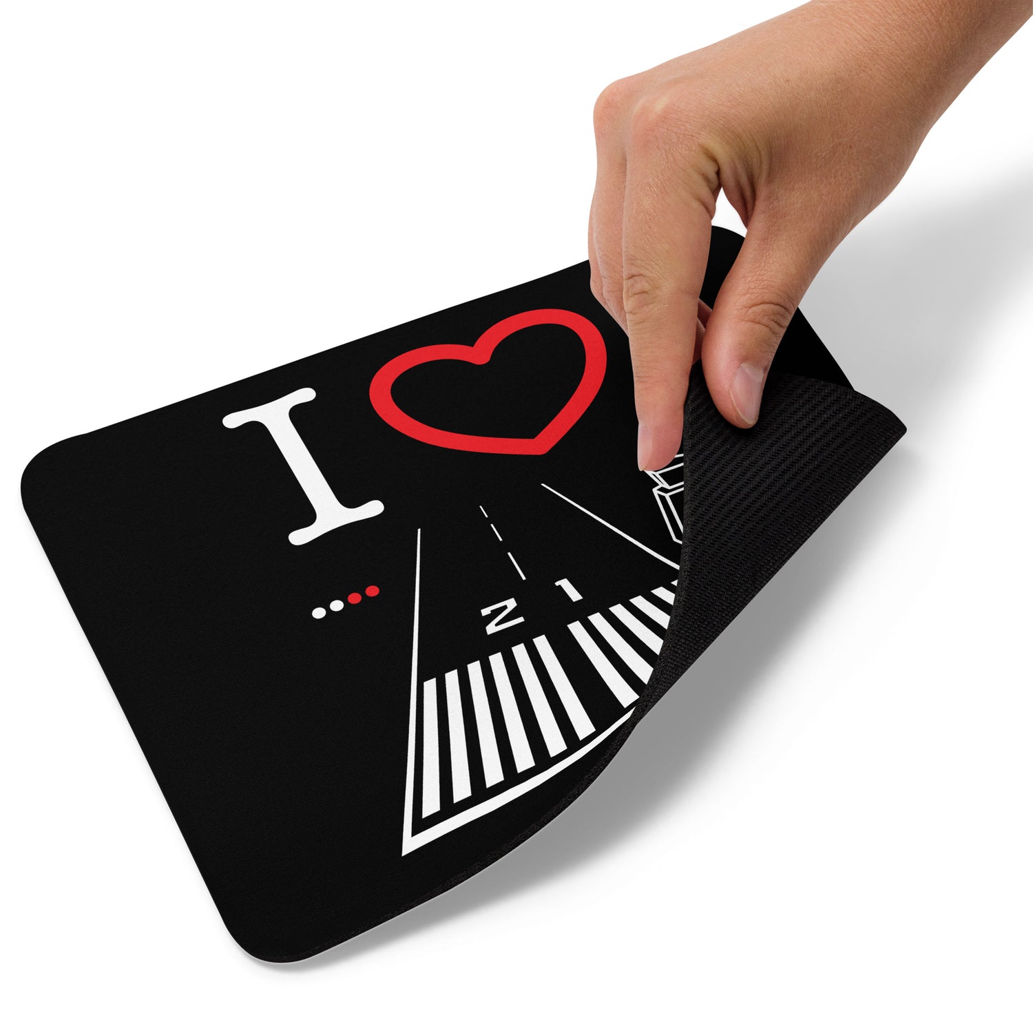 Santa Monica Airport Runway 21 - mouse pad