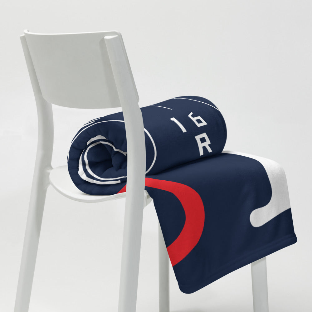 Van Nuys Airport Runways 16L / 16R - Throw Blanket