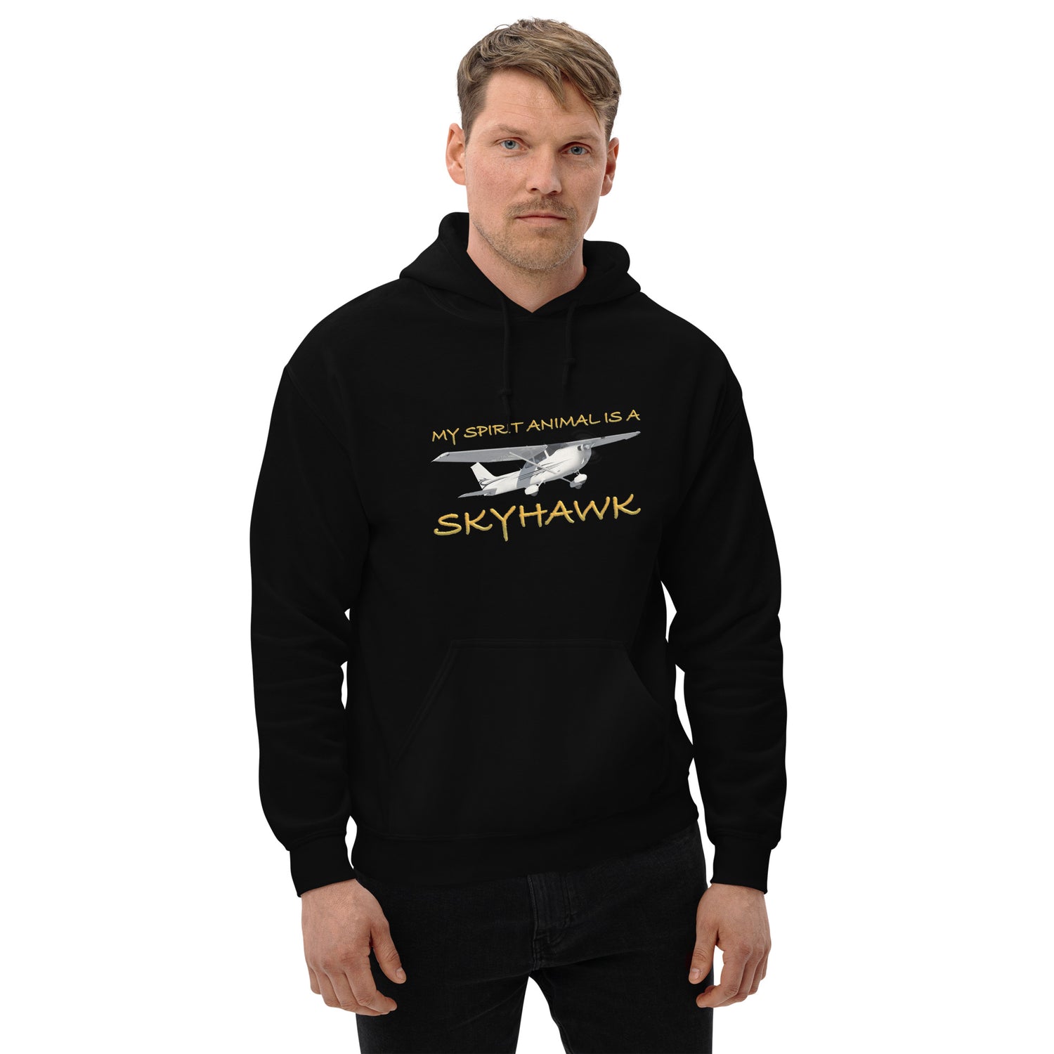 My Spirit Animal is a Skyhawk - unisex hoodie