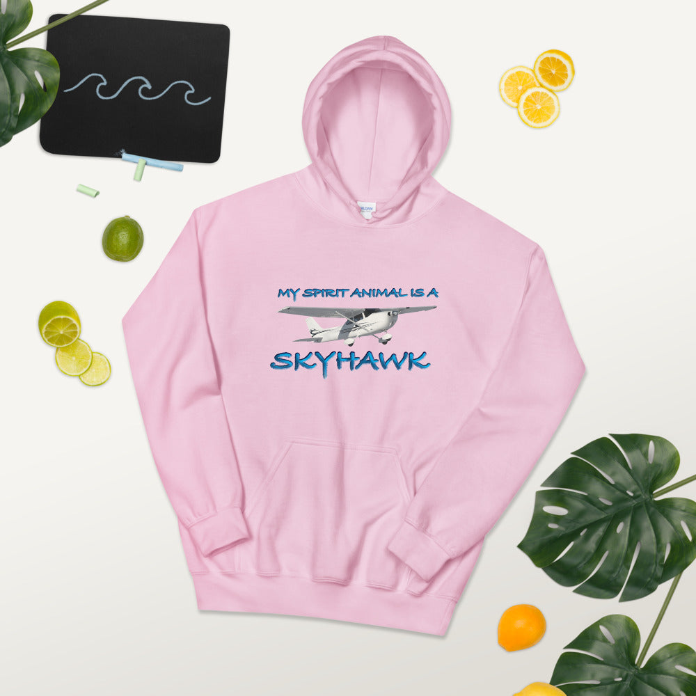 My Spirit Animal is a Skyhawk - unisex hoodie
