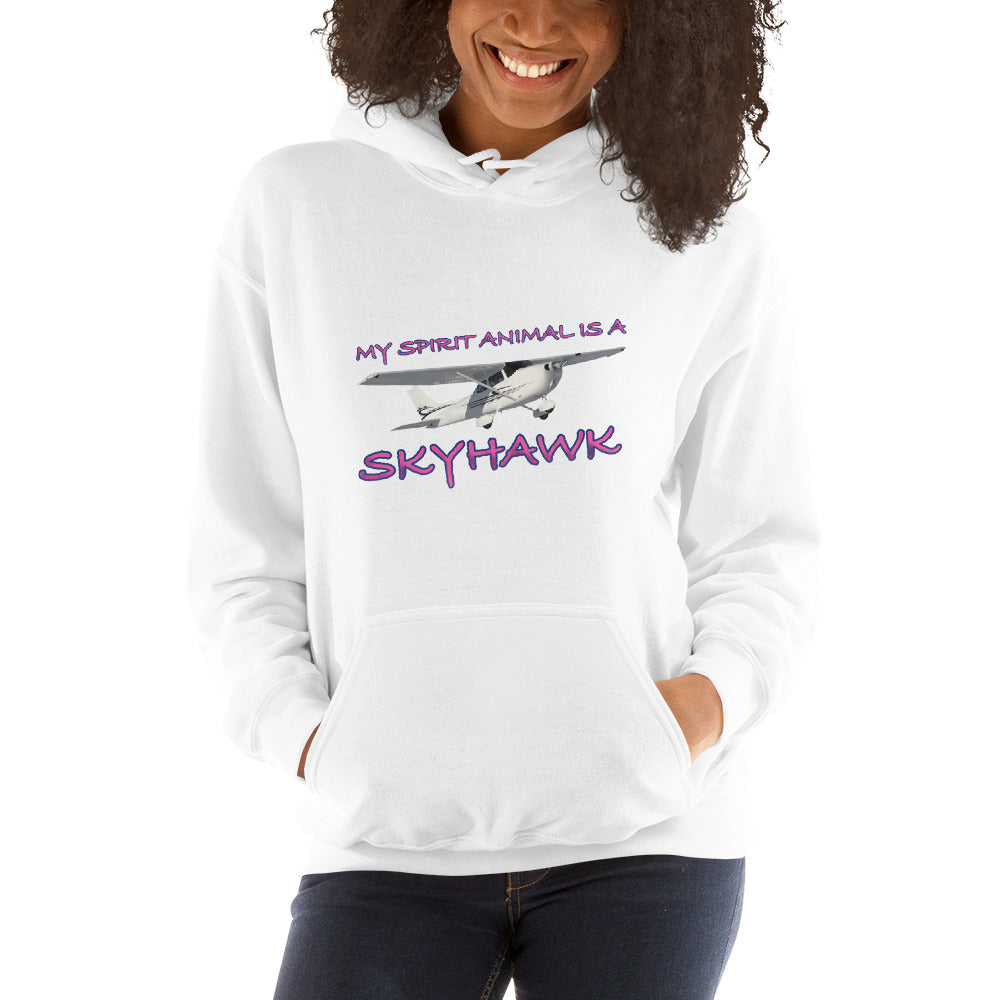 My Spirit Animal is a Skyhawk - unisex hoodie