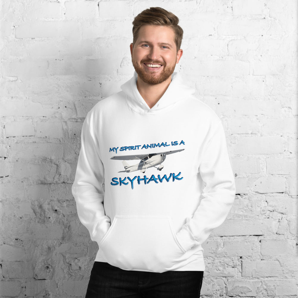 My Spirit Animal is a Skyhawk - unisex hoodie