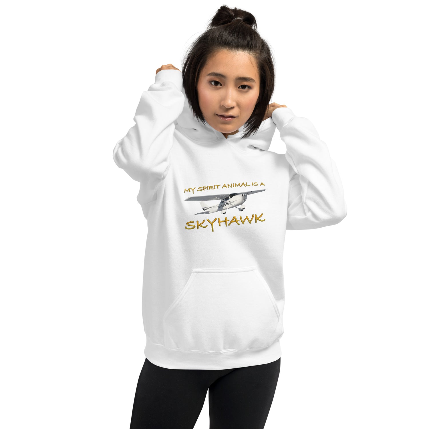 My Spirit Animal is a Skyhawk - unisex hoodie