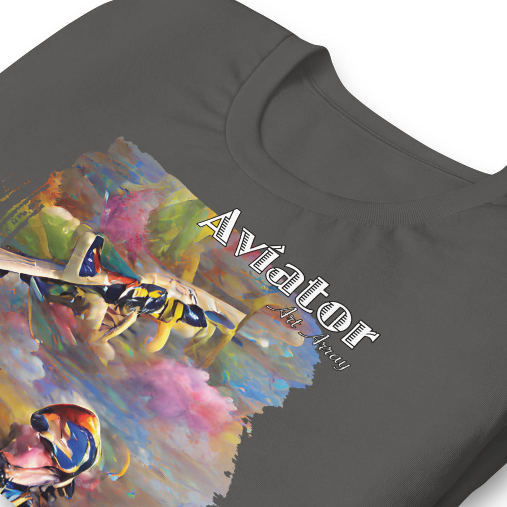 Aviator Art No. 3 - Short-Sleeve Unisex T-Shirt