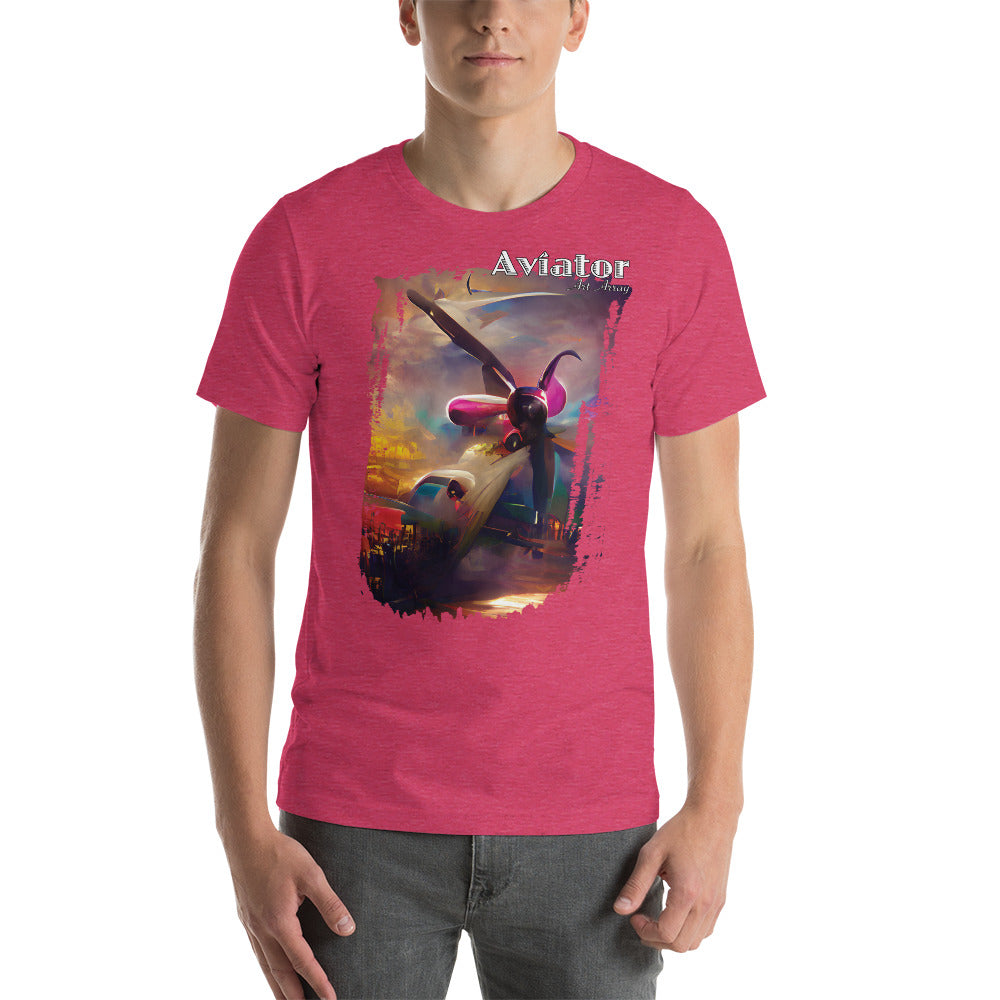Aviator Art No. 2 - Short-Sleeve Unisex T-Shirt