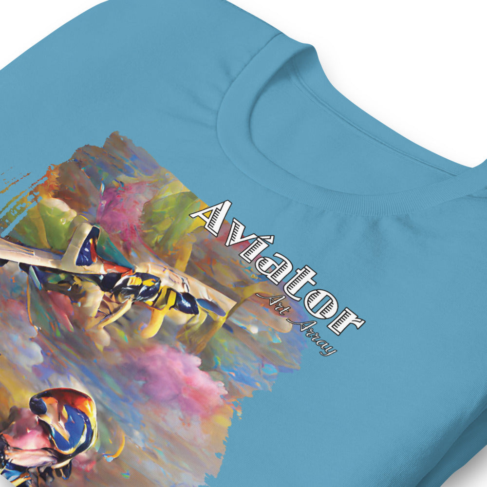 Aviator Art No. 3 - Short-Sleeve Unisex T-Shirt