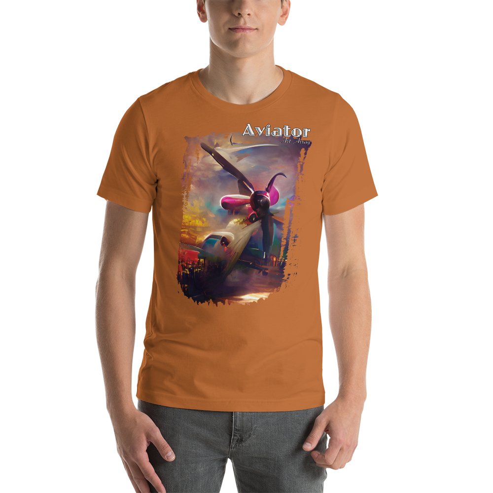 Aviator Art No. 2 - Short-Sleeve Unisex T-Shirt