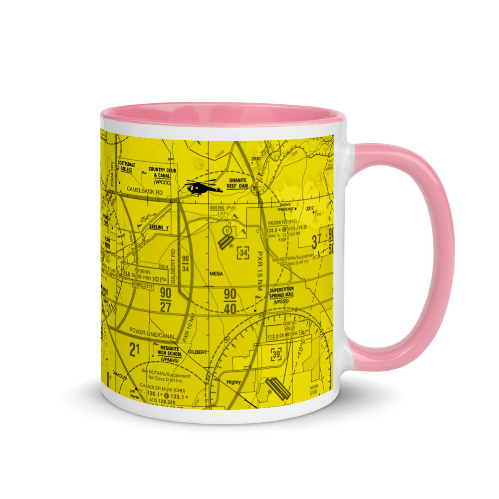 Phoenix TAC Chart - 11 oz. yellow mug with color inside