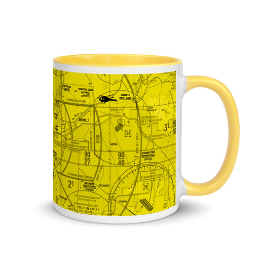Phoenix TAC Chart - 11 oz. yellow mug with color inside