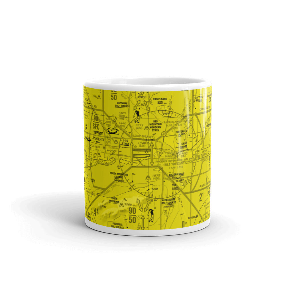 Phoenix TAC Chart mug - yellow