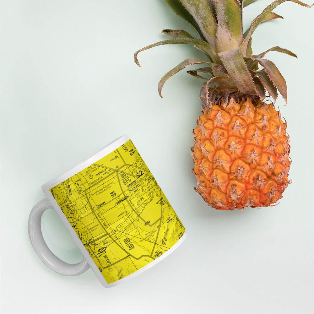 Phoenix TAC Chart mug - yellow